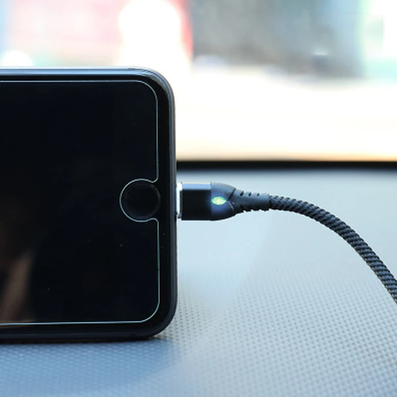Магнитный кабель Micro usb type C для iPhone Xiaomi huawei кабель освещения 3A провод для быстрого заряда Магнитный шнур для зарядки телефона