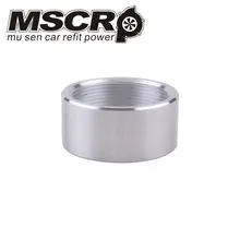 Высокое качество, алюминиевый сплав, автомобильный Стайлинг, универсальный, 2 дюйма, NPT, женский, алюминиевый, сварной, на трубке, подходит для большинства автомобилей