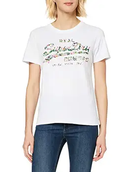 

Superdry VL Gloss Floral Entry tee Camiseta para Mujer