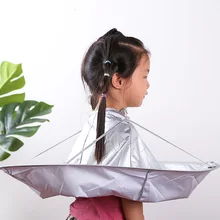 Семья парикмахеров накидка салон волос Обрезка обрезка крышка зонтик складной инструмент для стрижки TY99