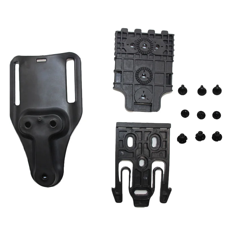 

Tactical QLS Kit Quick Locking System Paddle Waist Belt Holster Adapter for Glock 17 Colt 1911 Beretta M9 Airsoft Gun Accessorie