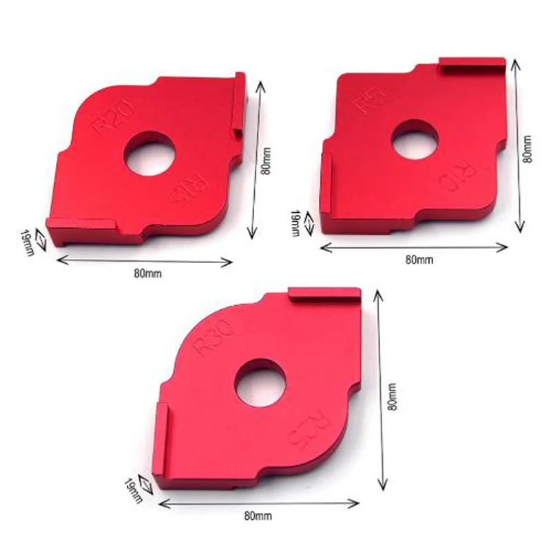 

3pcs Quick-Jig Router Table Bits Engraving Machine Trimmer Jig Corner Templates Durable And Good Quality
