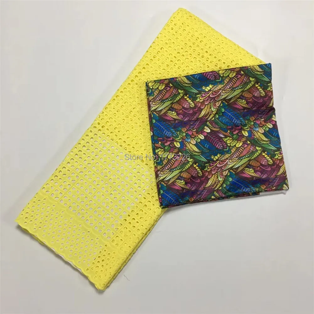 

2.5+2.5Yards Hollow Out Swiss Voile Lace In Switzerland Prints Fabric African Lace Fabric 2019 High Quality African Fabric YCS-2