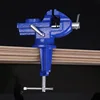 Light Duty Mechanic Clamp-on Table Vise 360 Degree Swivel Base Cast Iron Table Top Clamp Press Vice with Anvil ► Photo 3/6