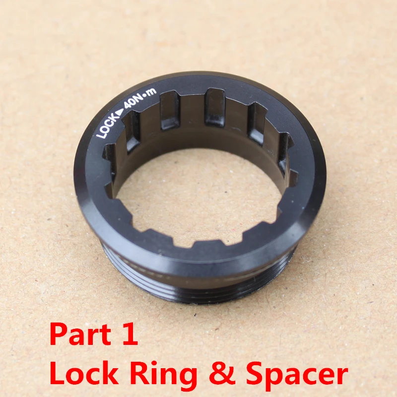 Mountain bike M9100 12S cassette sprocket CS-M9100 12 speed flywheel repair parts lock ring sprocket wheel