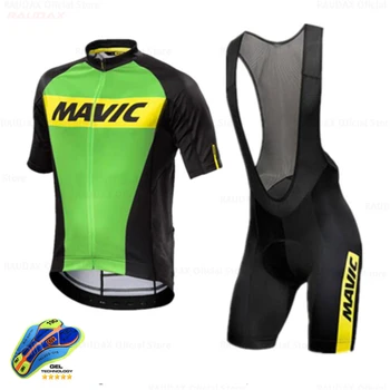 

Mavic Cycling Jersey 2020 Pro Team Bike Kits MTB Cycling Clothing Men Mountain Bike Wear Clothes Maillot Ropa Ciclismo Triathlon