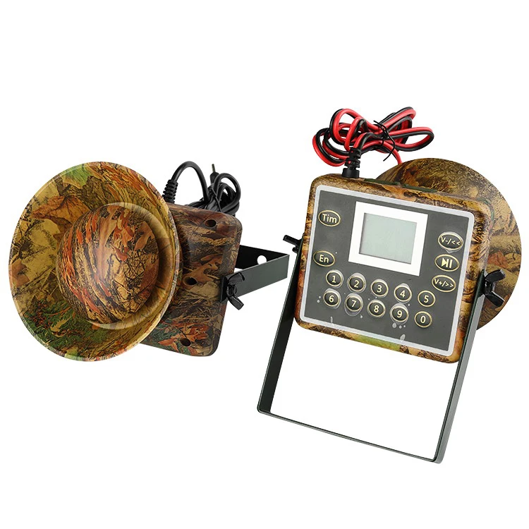 

60W Speakers Hunting Decoy Waterproof Duck Bird Caller Sounds Trap Hunting Bird Device Mp3 Birds Player Camouflage Color