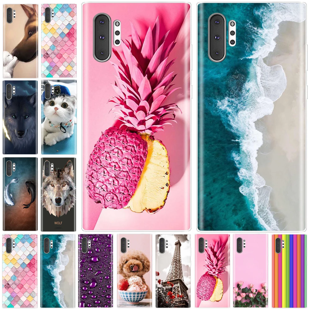 

Case For Samsung Galaxy Note 10 Plus Case Silicone Case Slim for Samsung Note 10 Plus Case Note 10 Pro Note10 Pro Back Covers