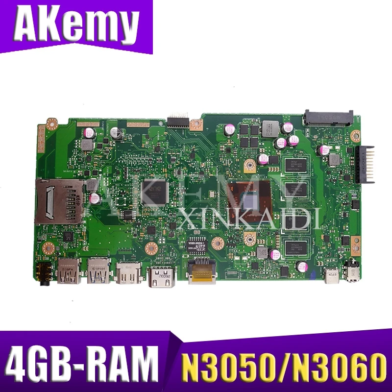 Новинка! X540SA материнская плата 4GB-RAM N3050/N3060 cpu REV 2,0 для ASUS X540 X540S X540SA X540SAA тест материнской платы ноутбука ОК