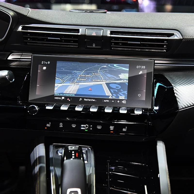 Автомобильный Стайлинг дисплей пленка gps Навигация экран стекло защитная пленка для peugeot 508-настоящее время контроль ЖК-экрана пленка