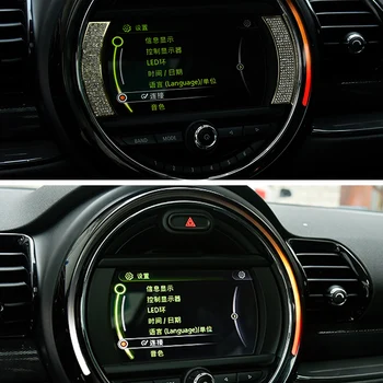 

Car Central Control Panel 6.5-inch Screens Rhinestone Sticker For BMW MINI Cooper S F54 F55 F56 F57 F60 Car Accessories Interior