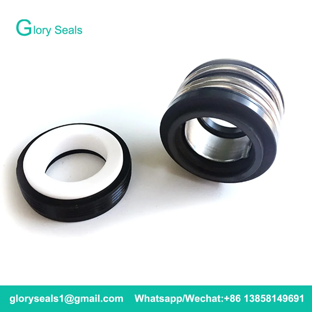 J-Crane Type 6 Elastomer Bellows Mechanical Seals E-5/8"H L3=19.8mm Shaft Size 5/8 Inch Material: CAR/CER/NBR