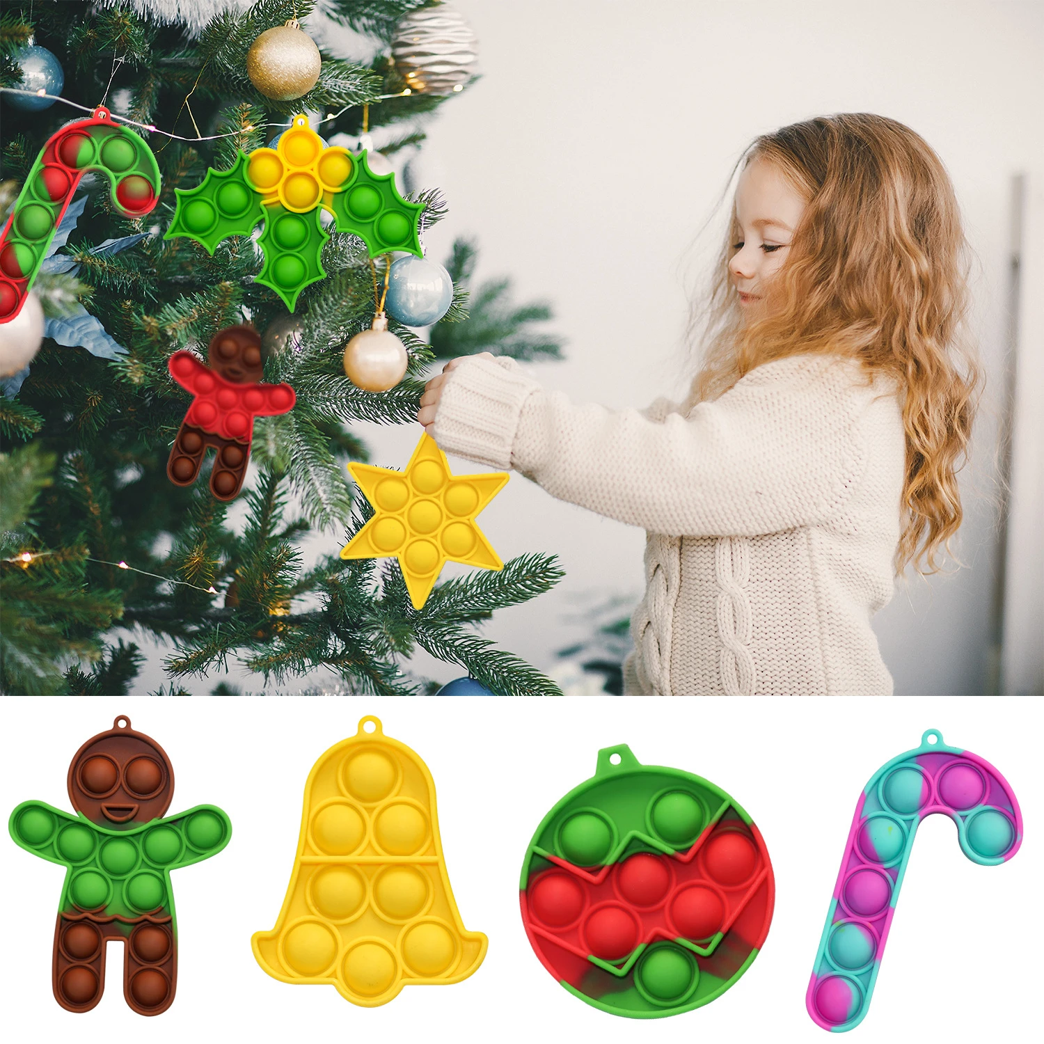 Pop Fidget Toys Push Bubble Fidget 