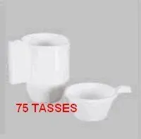 

ART DE TABLE TOCADIS Kunststofftassen, 200 ml, 3 x 25 Stück