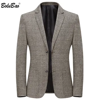 

BOLUBAO Brand Men Casual Blazers New Men's Fashion Comfortable Suit Coats Simple Wild Trend Blazers Coat Male