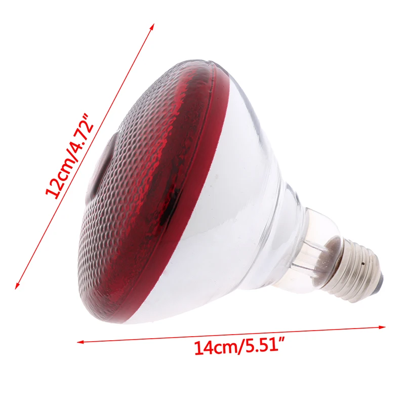 220V 100/150/200/250W/275W Thermal Lamp Smart Infrared LED Light Pet Brooder Hatch Chicken Piggy Dog Cat