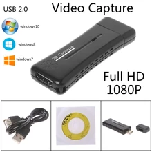 USB конвертер HD 1 способ HDMI 2,0 видеозахвата видео для Windows XP/Vista/7/8/10