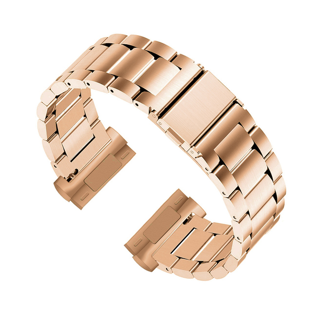 Stainless Steel Strap for Fitbit Sense Versa 3 Watch Band Versa3 Metal Bracelet Wristband Belt Replacement Accessories