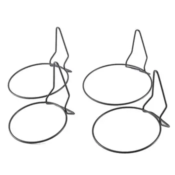 

2pcs Flower Hanging Rack Iron Art Flower Rack Hanging Pot Stand Flowerpot Bracket with Hanger for Home Indoor