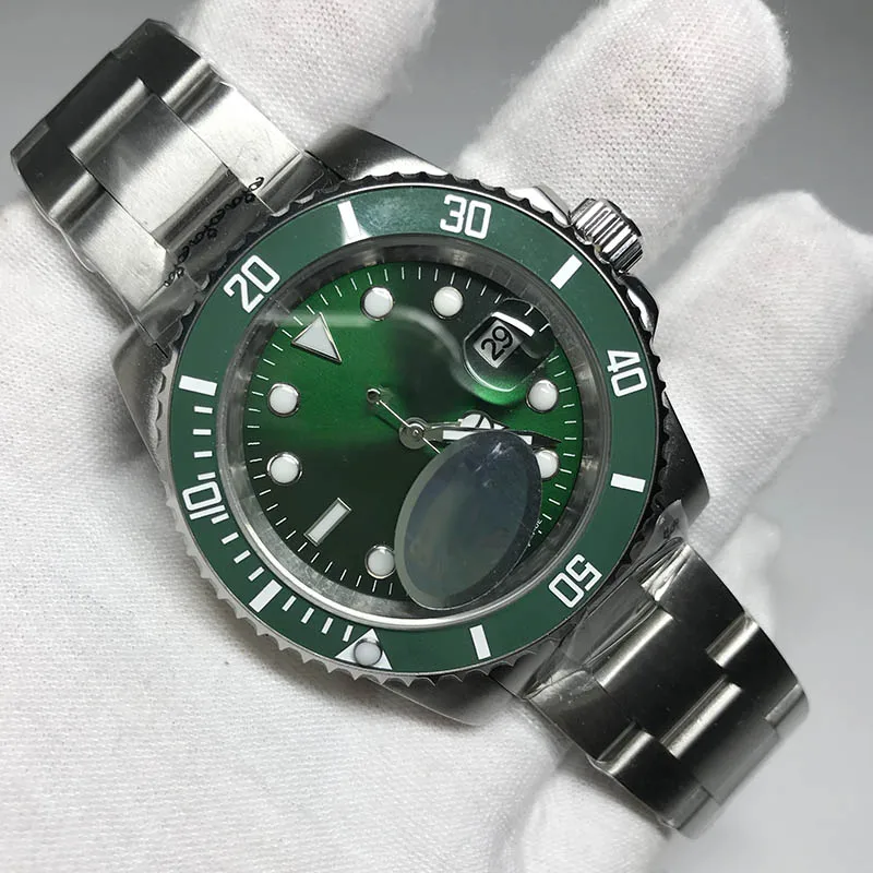 

4 Types AAA watch Men luxury automatic mechanical luxury Watches Green sub-mariner AAA U1 factory