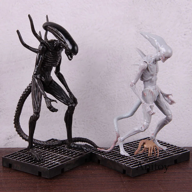 Hiya игрушки изысканный мини чужой завет чужой Neomorph& Xenomorph фигурка из ПВХ, Коллекционная модель, игрушка 2 шт./компл