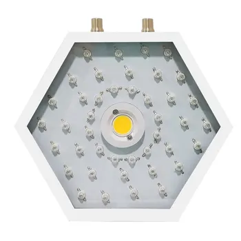 

Plants LED Grow Light Full Spectrum 1000W Double Chip Red/Blue/UV/IR Hexagonal Angle Light For Indoor Plants VEG BLOOM