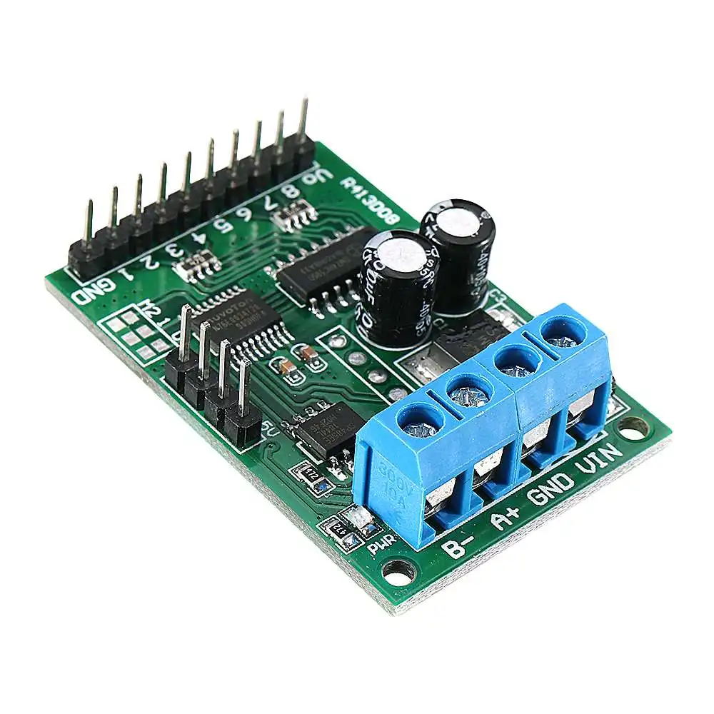 Клайт 6-24 В 8CH RS485 модуль Modbus RTU Протокол по команде Многофункциональный релейный переключатель ПЛК плата управления