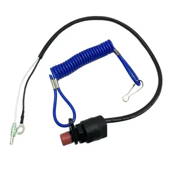 

Boat Outboard Switch 63inches Outboard Engine/Motor Cut-Off Waterproof