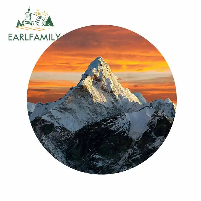 Наклейка EARLFAMILY 13 см х 12 9 для Dablam Mountain Сделай Сам наклейки на машину аниме