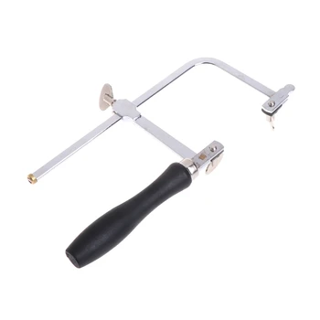 

Jewelry Saw Frame Adjustable Jeweler Making DIY Tools Blade Handmade Crafts Arc A14_25
