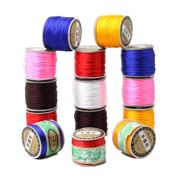 

No. 7 Chinese knot wire Taiwan Lisi brand jade thread diy hand-woven bracelet material red rope hand rope red thread