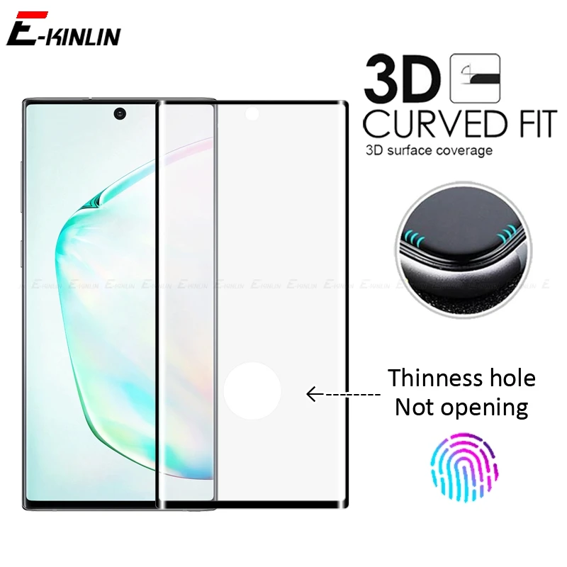 3D изогнутая защитная пленка на весь экран для Samsung Galaxy S20 Ultra S10 Note 20 10 Plus 5G
