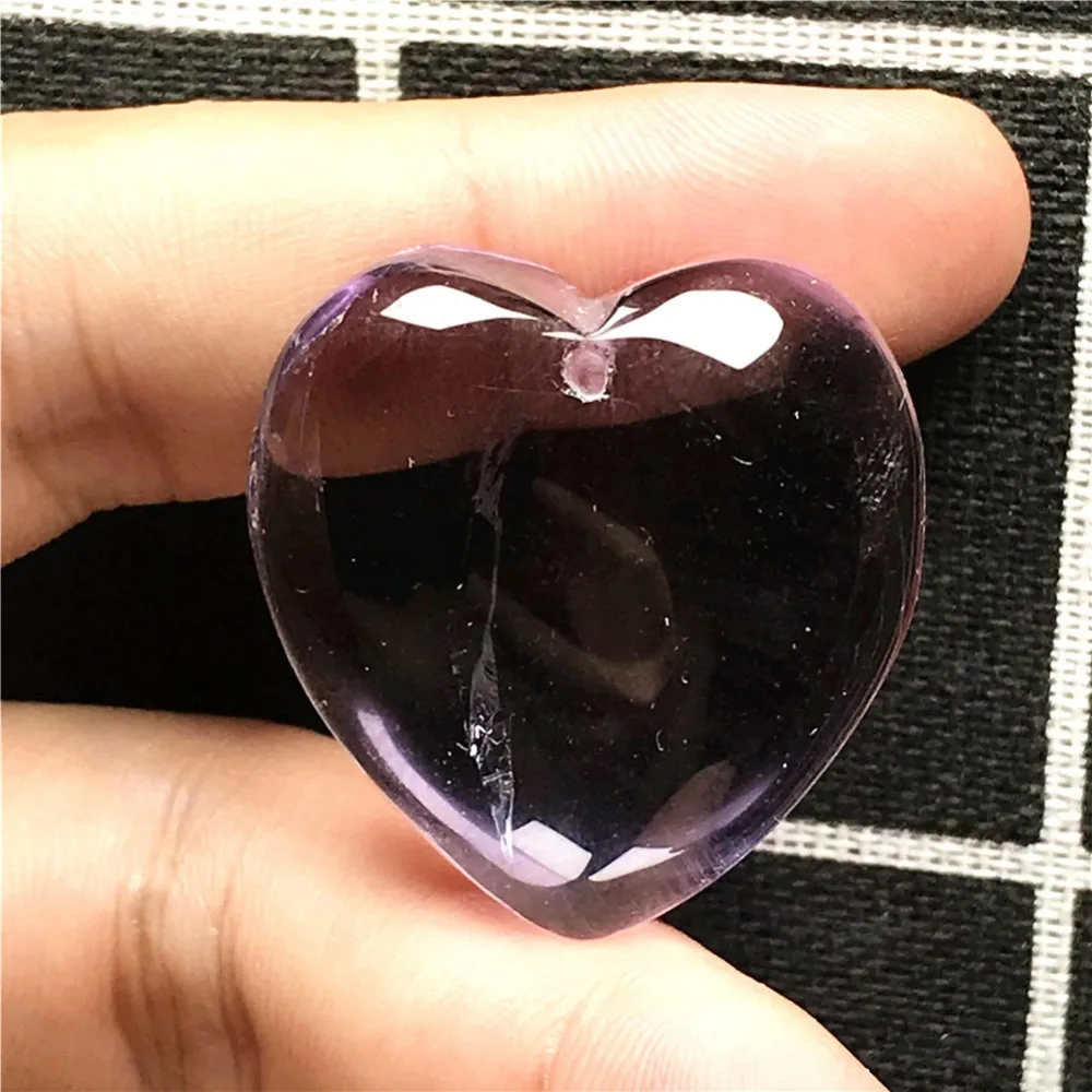 Heart Amethyst Pendant (79)