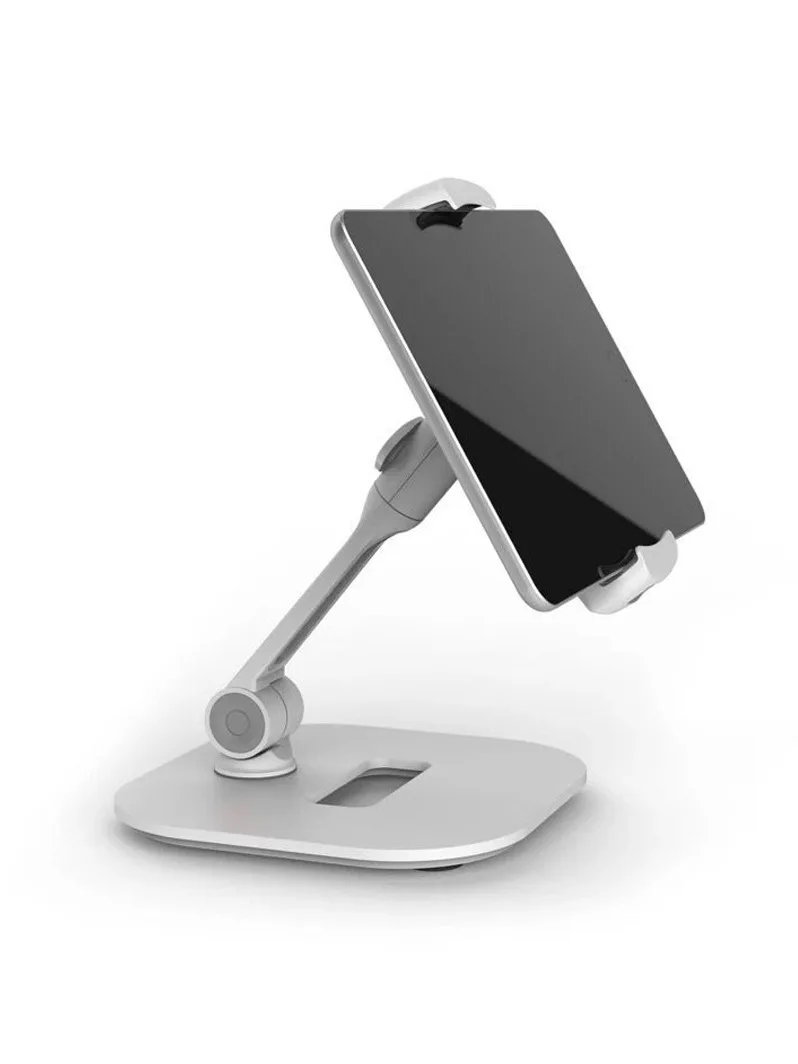 

Folding Mobile Phone Bracket Desktop Tablet PC Shelf Bedside Bed Multi-functional Metal iPad Live
