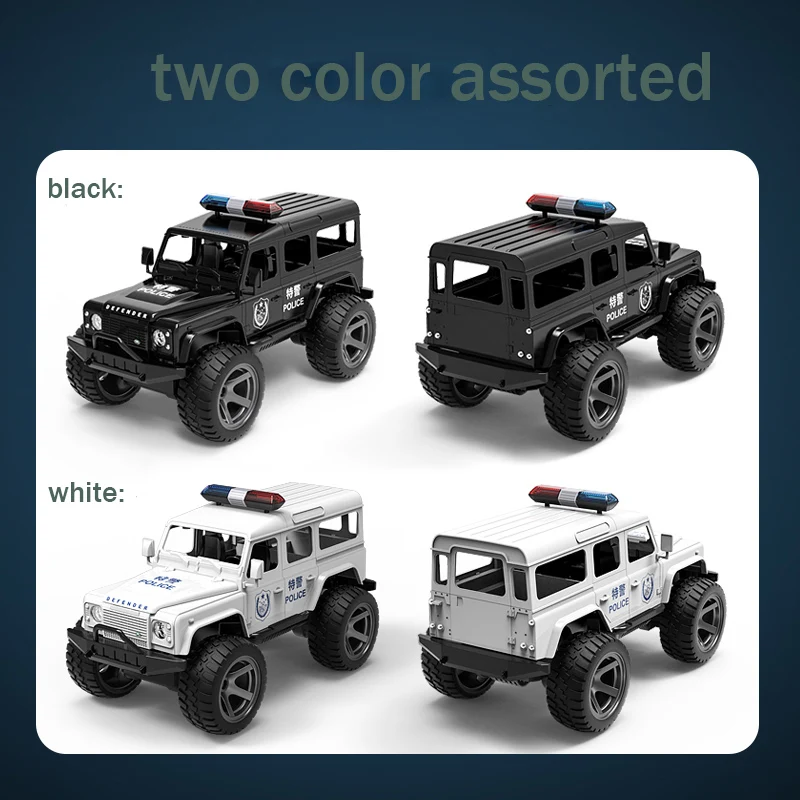 Double E D110 1:14 Large Land Rover Police Offroad Buggy Big Remote Control vehicles Climbing Car Children Toys for Boys Gifts 4