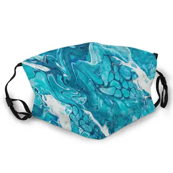 

Ocean's Marble Double-sided printed dustproof and windproof mask, can be cleaned and reused, suitable for outdoor sports