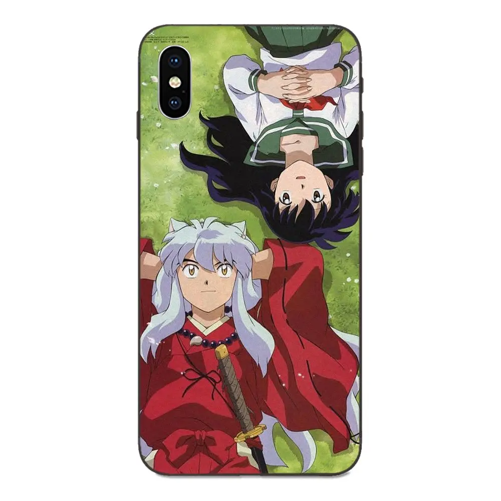 Inuyasha мультфильм Стиль для Huawei NOVA 2 Plus 2S 3i 4 4e Y3 Y5 II Y6 Y7 Y9 Lite Plus Prime защитный чехол на заднюю панель из полиуретана