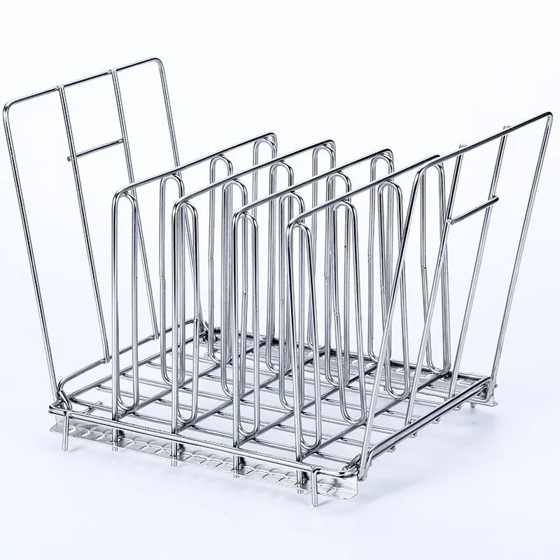 Stainless Steel Sous Vide Weights Rack with 7 Dividers for Sous