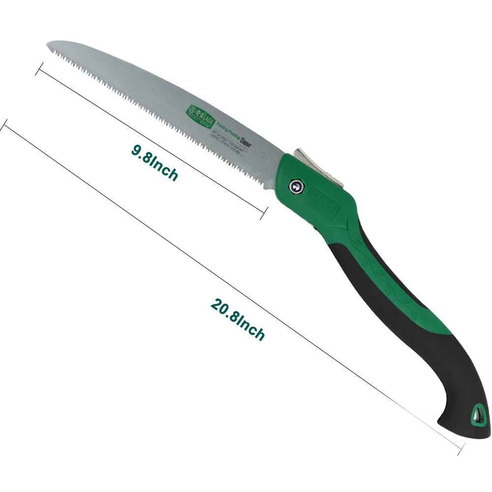 LAOA 10 inch 7T/12T Wood Folding Saw Outdoor For Camping SK5 Grafting Pruner for Trees Chopper Garden Tools Unility Knife 3