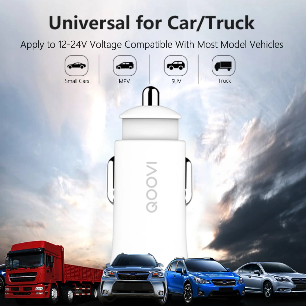 Автомобильное зарядное устройство Quick Charge 3,0 Автомобильное зарядное устройство для телефона для Xiaomi Mi samsung iPhone QC3.0 QC Быстрая Мобильная Автомобильная зарядка