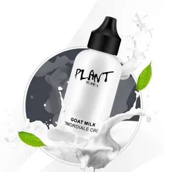

Perfect Face Foundation Cream Goat Milk Revitalizing Full Coverage Pro Makeup Base Brighten Skin Tone Concealer Foundation TSLM1