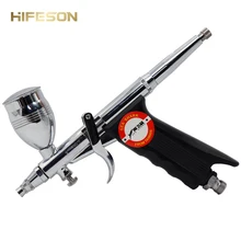 Воздушный Распылитель, кисть, пистолет, пневматический мини Краскораспылитель, инструмент 0,3/0,5 мм, насадка, ручка аэрографа для автомобиля, коммерческая краска, набор инструментов