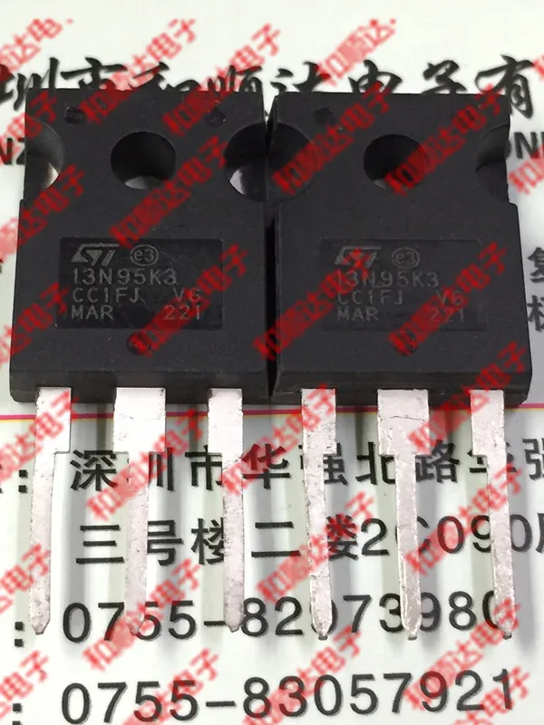 /2 шт/STW13N95K3 13N95K3 TO-247 950V 13A