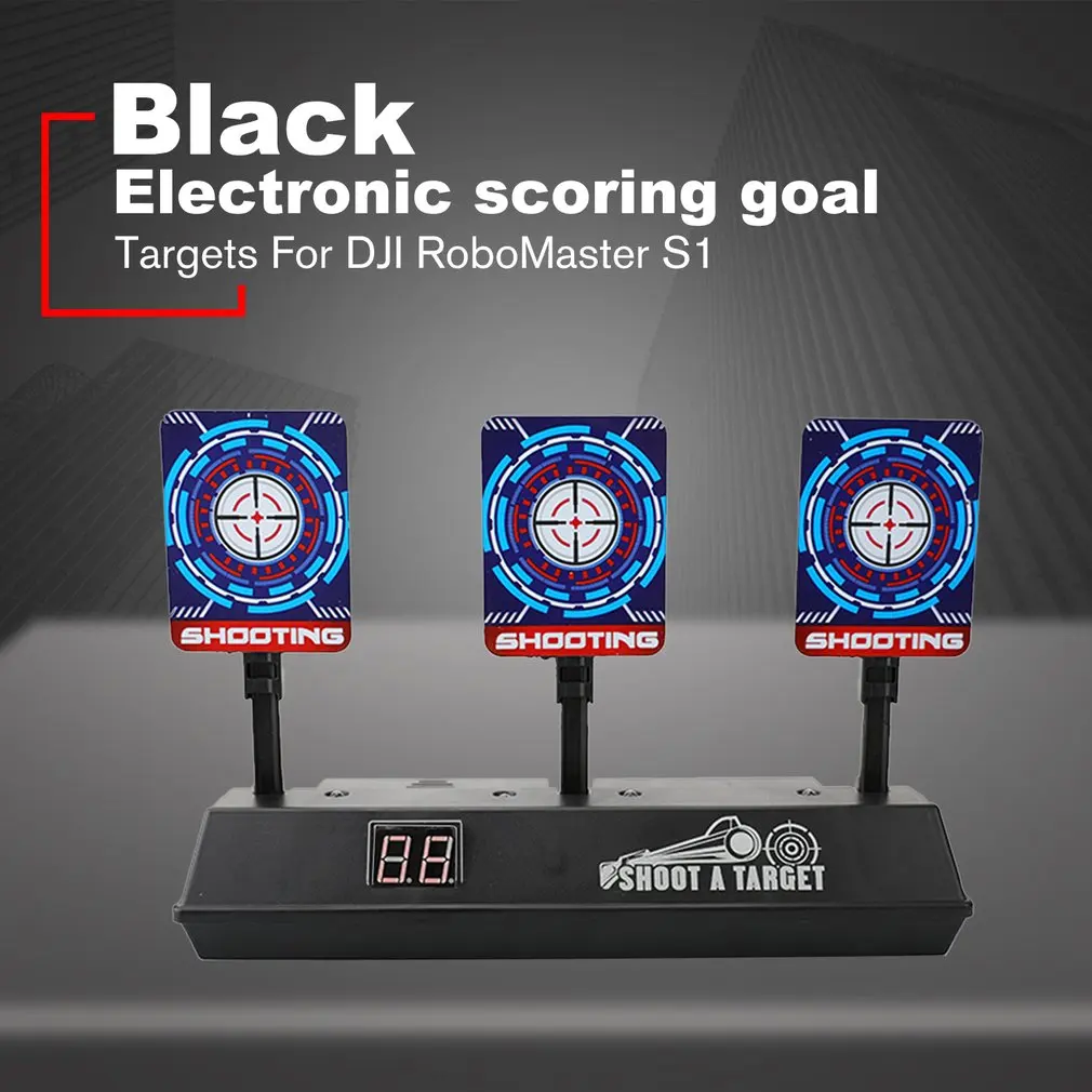 

Auto-Reset Intelligent Light Sound Effect Discoloration Score Targets Scoring Goal For DJI RoboMaster S1 Toy Accessories