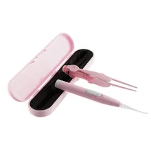 2 комплекта для ухода за ребенком, набор ушей для носа, перезаряжаемый светильник, ложка для ушей, детская ложка для ушей, светильник с мягкой головкой, пинцеты для чистки