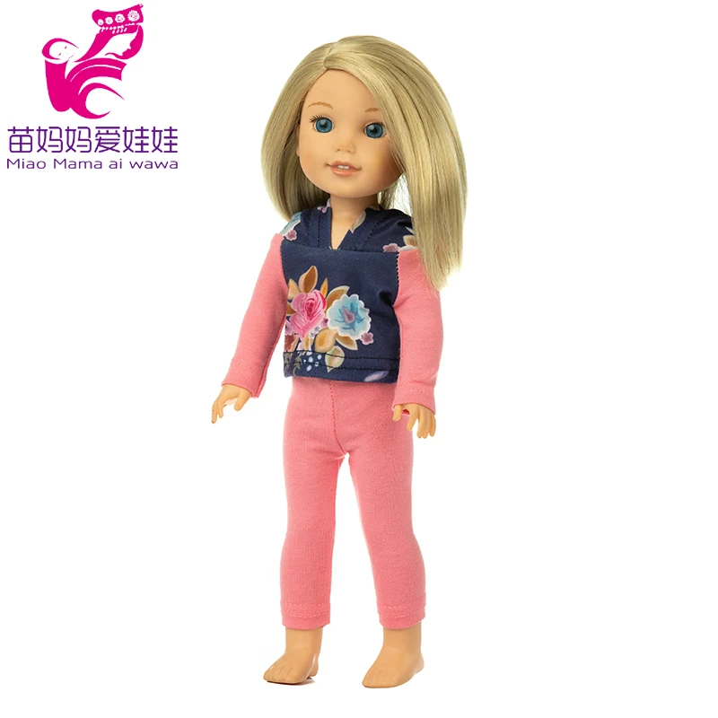 shirt jeans pants for 14.5 inch Wellie Wishers doll clothes Camille Ashlyn Kendall Emerson 38cm 40cm nancy dolls clothes