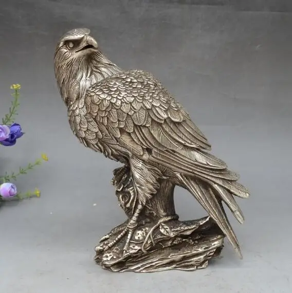 

Miscellaneous antiques bronze ornaments of copper copper silver plated brass Eagle incense incense burn