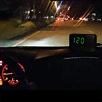 

Alarm Useful Mileage Calculate Digital GPS Speedometer ABS Universal Bike Safe Driving Head Up Display Auto Easy Install