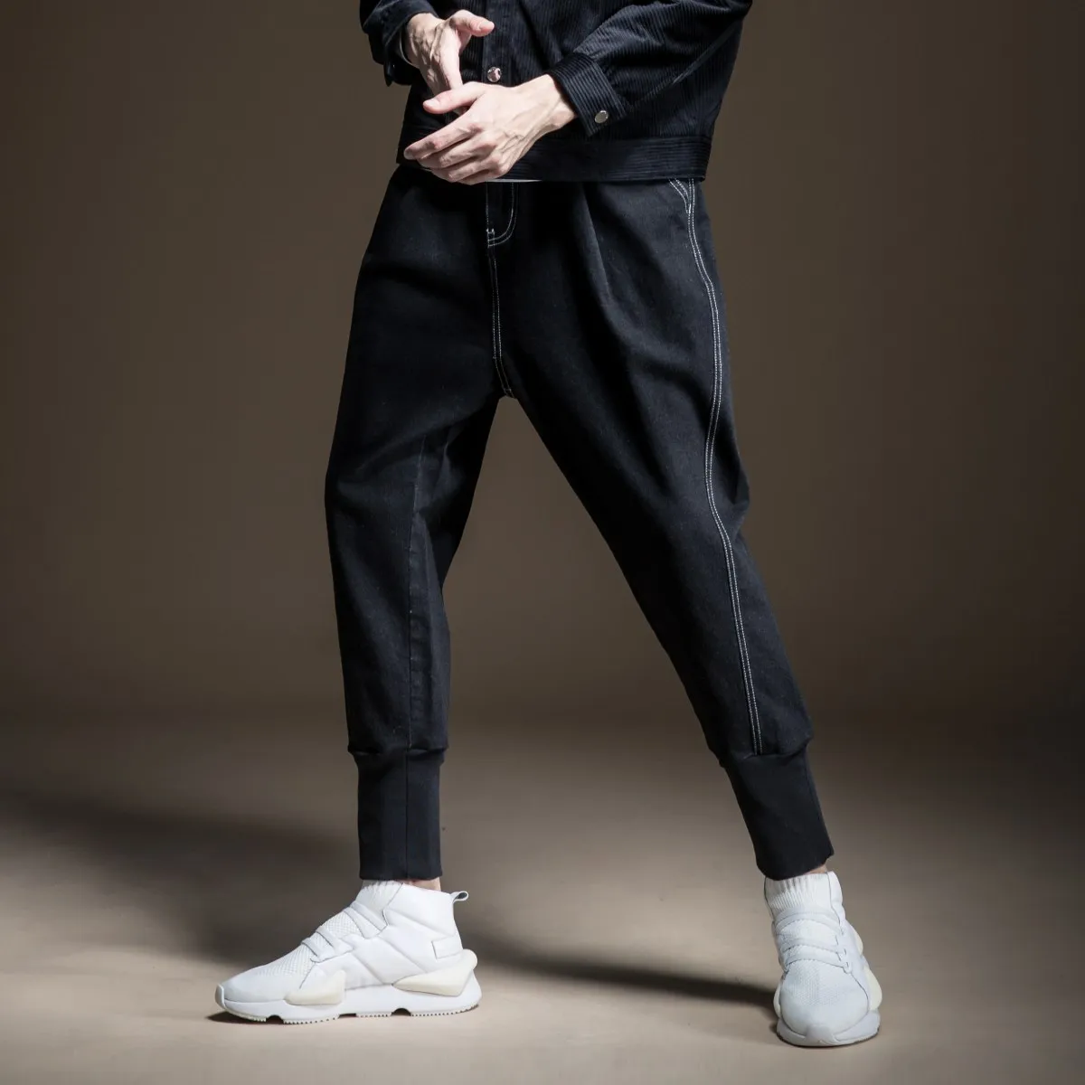 Fake Designer Clothes Pinli Product Made Fall New Men's Cultivate Morality Leisure Jeansharoun Pants Beam Foot B193516313