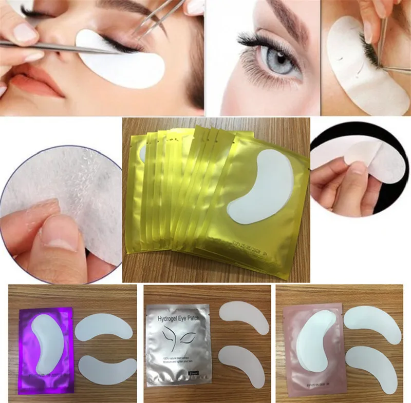 100pairs Disposable Eye Pads Lash Paper Patches Hydrogel Eye Patch Eyelash Extension Eye Tips Sticker Wraps Makeup Tool Kits 100pairs Disposable Eye Pads Lash Paper Patches Hydrogel Eye Patch Eyelash Extension Eye Tips Sticker Wraps Makeup Tool Kits